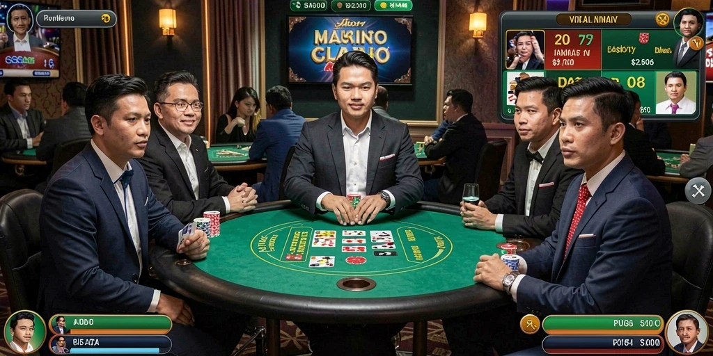Fitur multiplayer yang memungkinkan bersosialisasi dengan pemain lain.