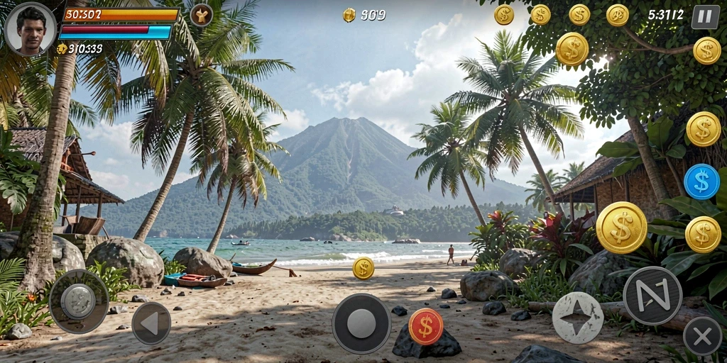 Fitur multiplayer yang memungkinkan kompetisi antarpemain.