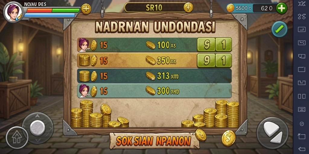Sistem hadiah yang menarik, bikin pemain betah.