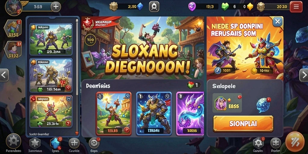 Tantangan tim di level sulit.